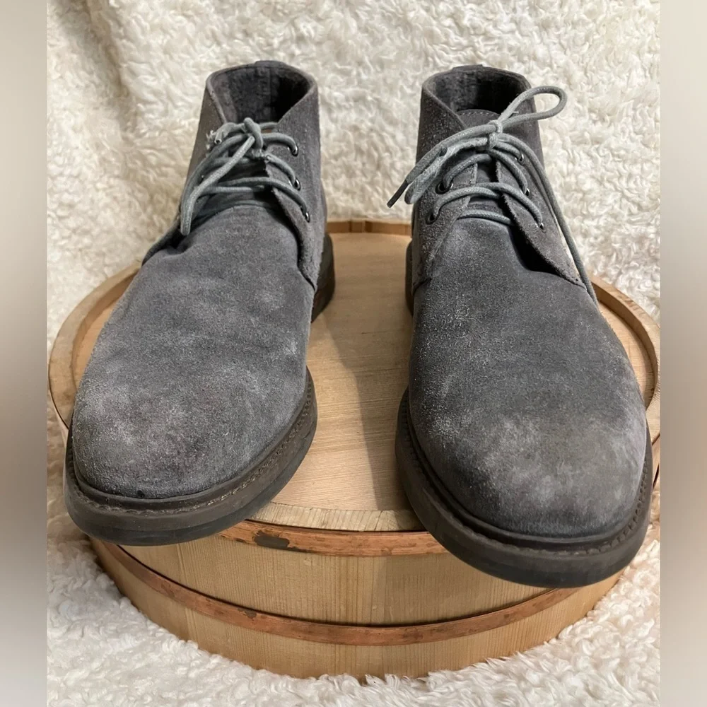 1901 Nordstrom  Suede Ankle Lace Up Boots Size 10.5